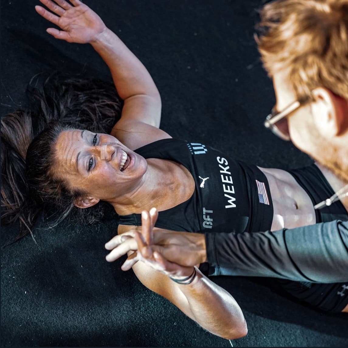 HYROX athlete in competition