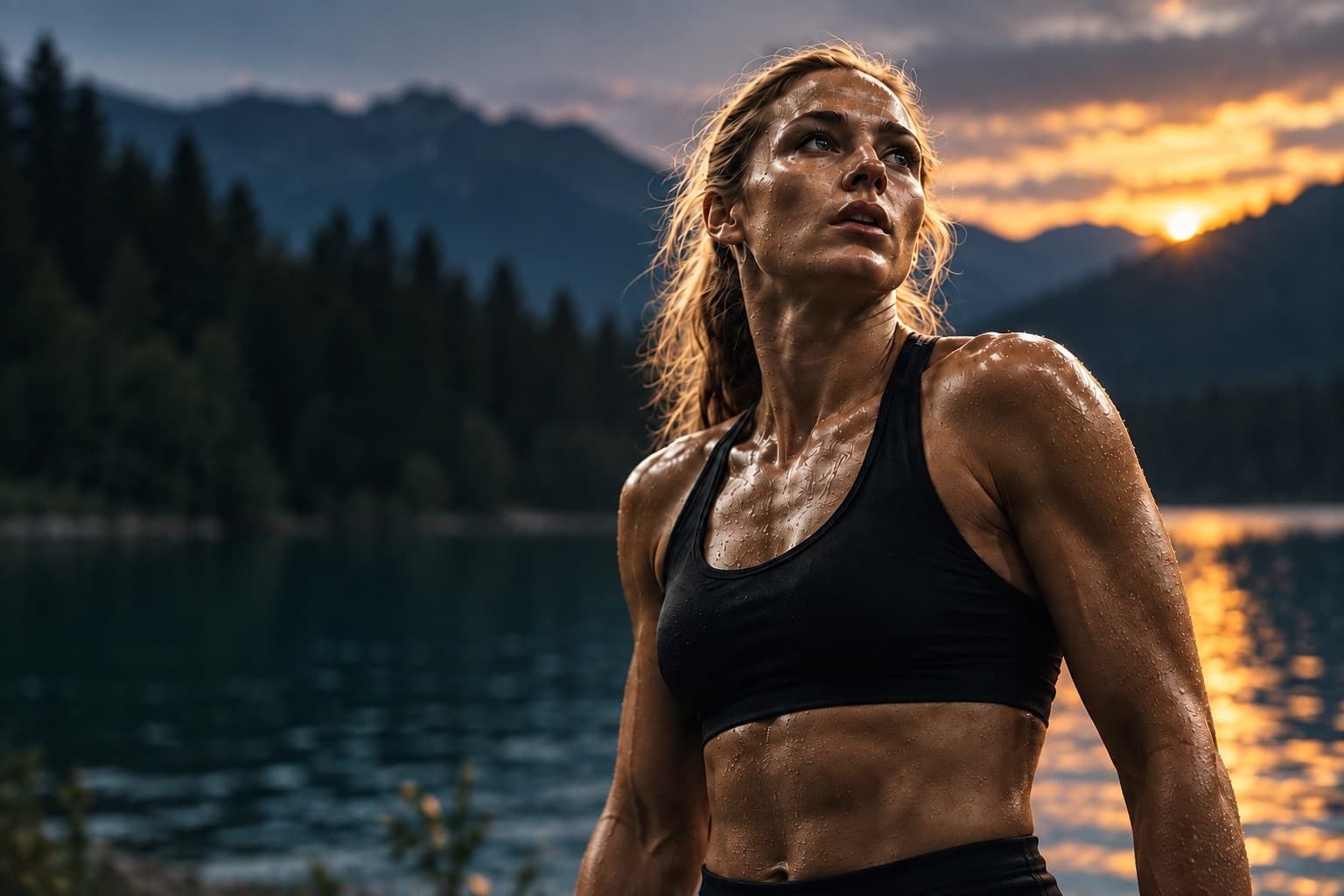 Sporters buiten, ter illustratie van actief leven